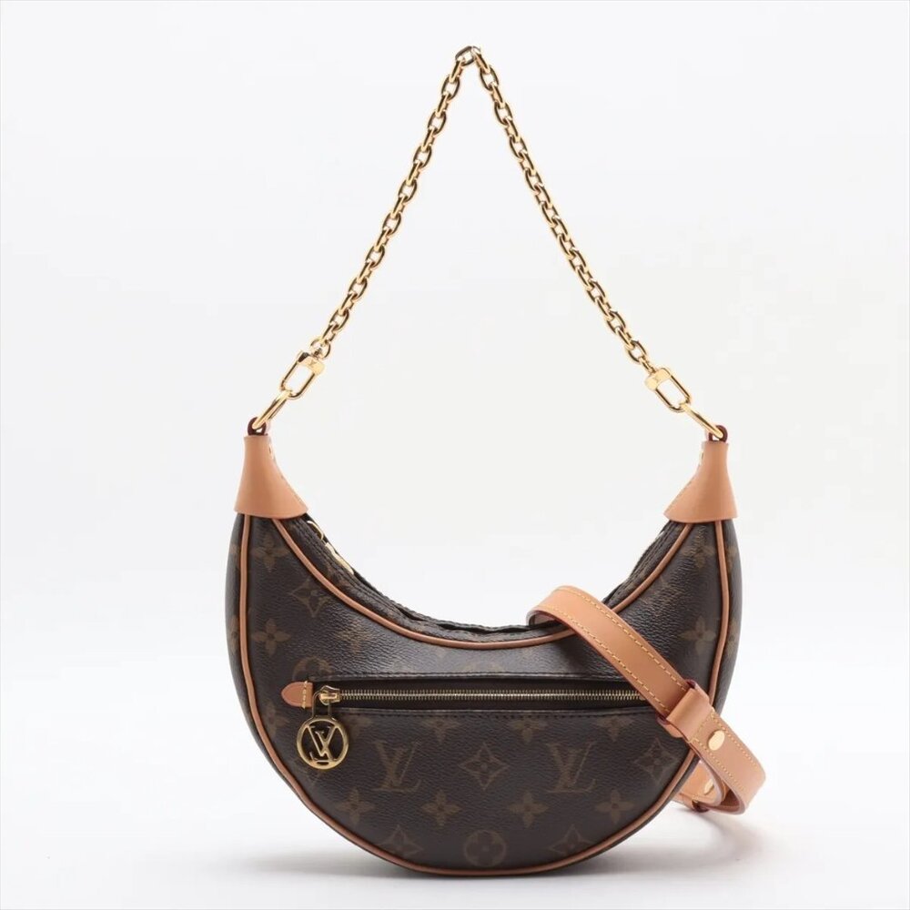 👜 Louis Vuitton Monogram Loop Brown M81098